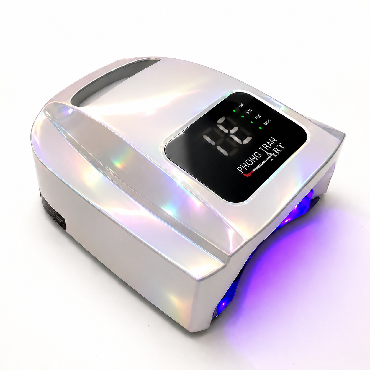 CyberLamp 2.0 LED (New Model 2027) Unicorn Halographic Silver
