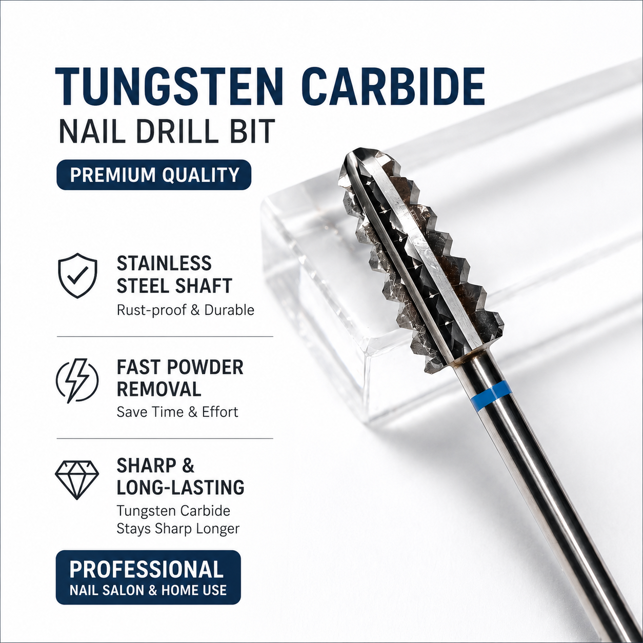 Dũa Phá Bột 5XC Lốc Xoáy (Tungsten-Vonfram) (New)