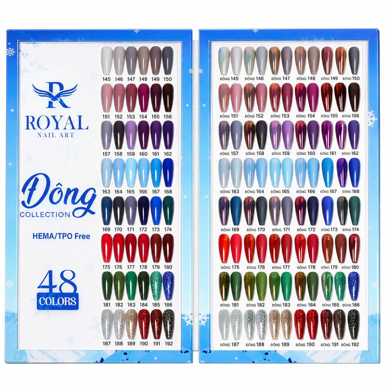 Royal Collection Đông 48 color Gel (New)