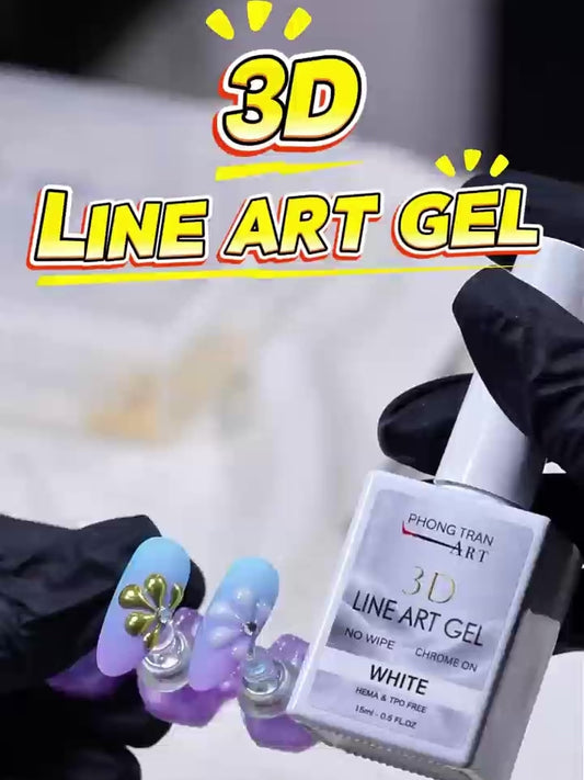 Gel Vẽ Nổi 3D Chrome On (New)