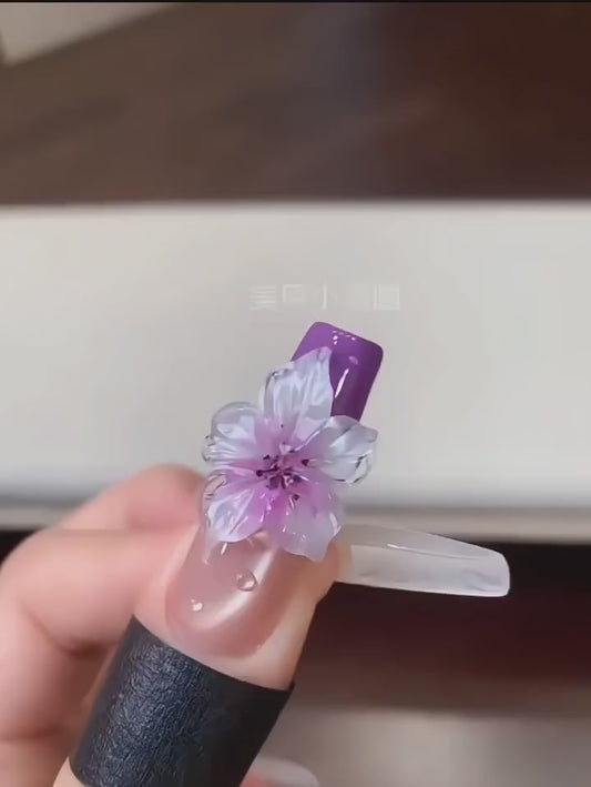 Gel Nặn Hoa 3D Pearl White (New Ngọc Trai)