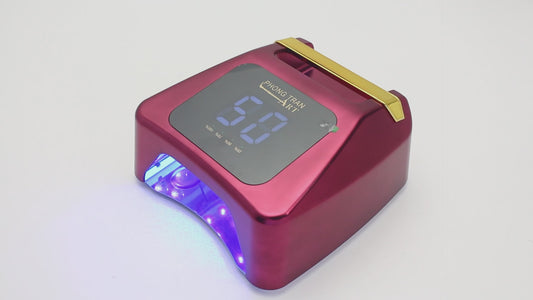 Máy Gel Phiên Bản Màu Đặc Biệt Satin Cherry Wine Red 2026 Model