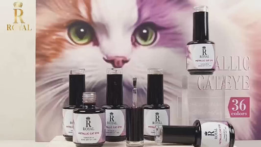 Royal Metalic Cateyes 36 Colors Collection